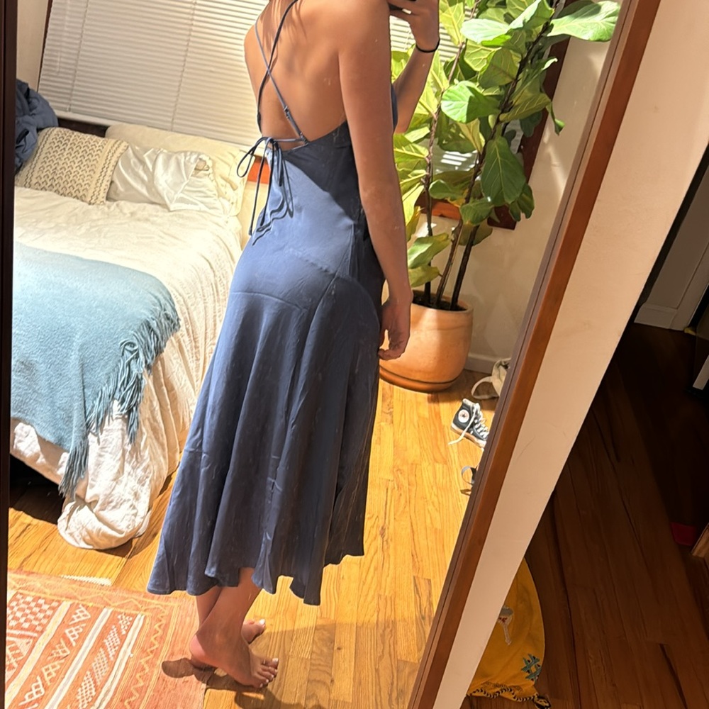 ASTR Gaia Dress in Denim
